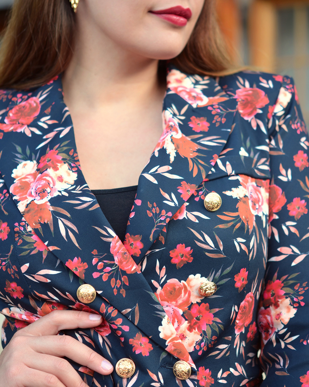 Gillian Floral Blazer